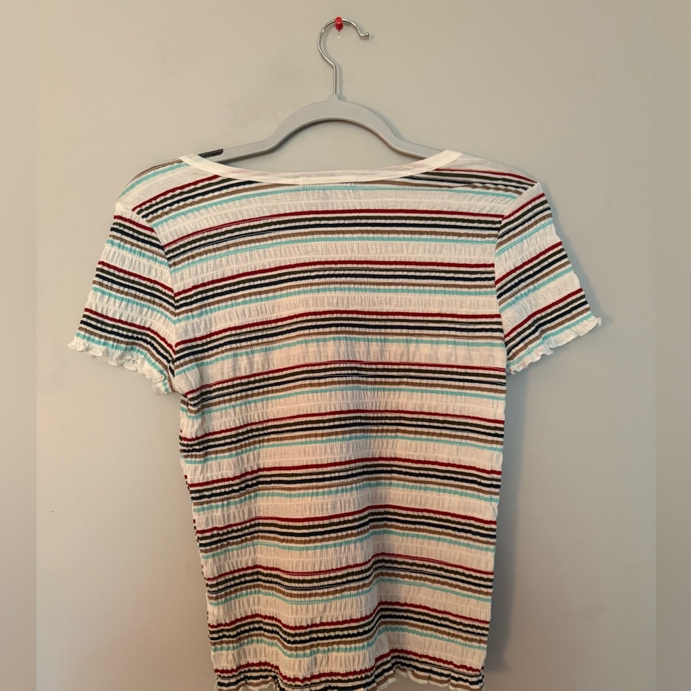 Almost Famous Striped Tee - Picture 5 of 5